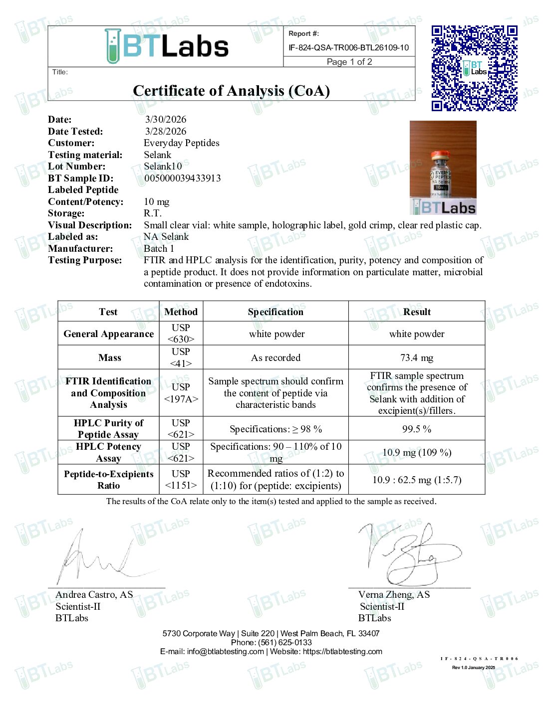 NA-Selank 10mg - Image 2